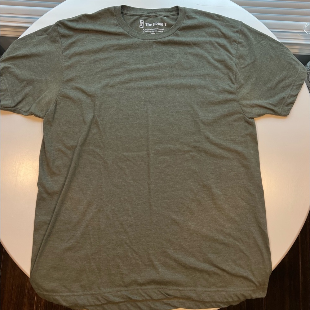 The Home T Olive Green Men's Shirt
